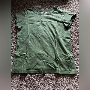 Madewell Green Short Sleeve Tee